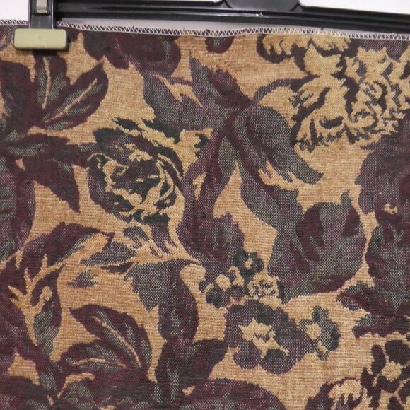 Source Unknown | 27 x 27 inches | Floral Tapestry Accent Piece - Picture 13 of 16